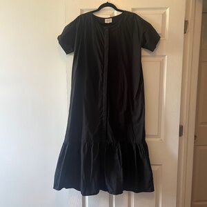 Tribe Alive black cotton dress size small